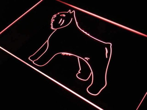 Bouvier des Flandres Dog LED Light Sign - LED Gift Works