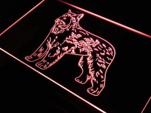Bouvier des Flandres Dog LED Light Sign - Way Up Gifts