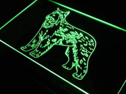 Bouvier des Flandres Dog LED Light Sign - LED Gift Works