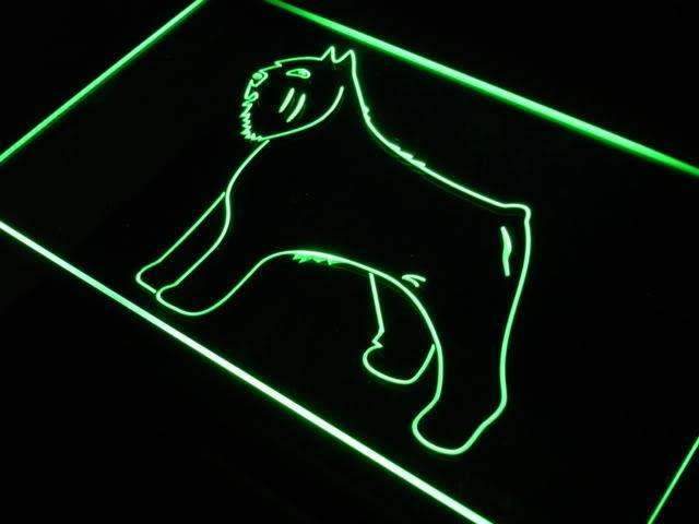 Bouvier des Flandres Dog LED Light Sign - Way Up Gifts