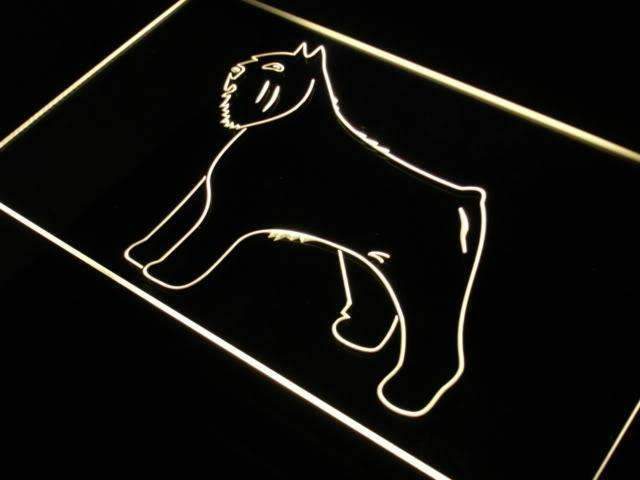 Bouvier des Flandres Dog LED Light Sign - Way Up Gifts