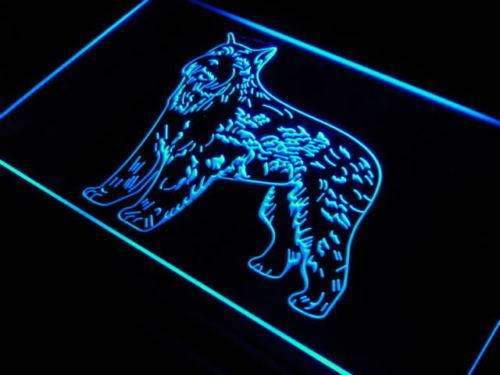 Bouvier des Flandres Dog LED Light Sign - LED Gift Works