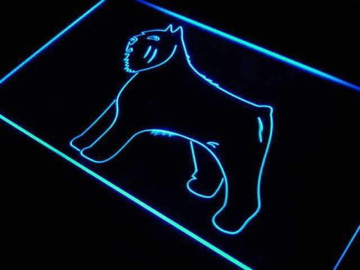 Bouvier des Flandres Dog LED Light Sign - Way Up Gifts