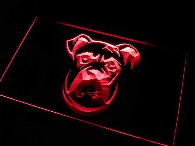 Boxer Dog Head LED Light Sign - LED Gift Works