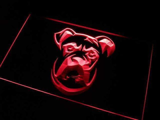 Boxer Dog Head LED Light Sign - LED Gift Works