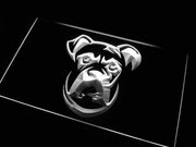 Boxer Dog Head LED Light Sign - LED Gift Works