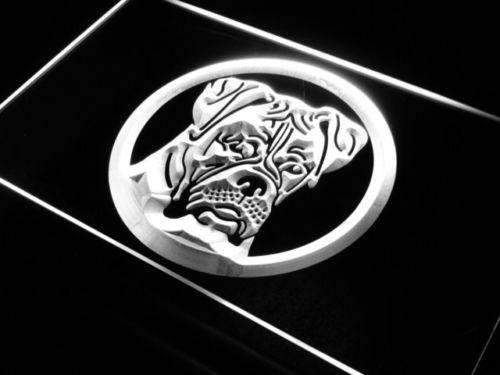 Boxer Dog LED Light Sign - Way Up Gifts
