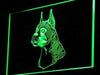 Boxer Dog Pet Head LED Light Sign - Way Up Gifts