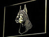Boxer Dog Pet Head LED Light Sign - Way Up Gifts