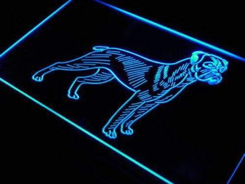 Boxer Dog Pet LED Light Sign - Way Up Gifts