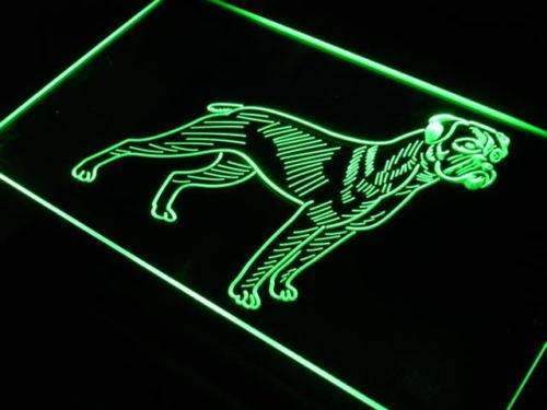 Boxer Dog Pet LED Light Sign - Way Up Gifts