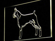 Boxer Dog Standing LED Light Sign - LED Gift Works
