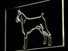 Boxer Dog Standing LED Light Sign - Way Up Gifts
