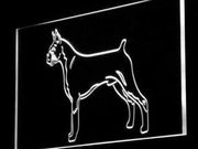 Boxer Dog Standing LED Light Sign - LED Gift Works