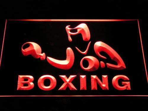 Boxing LED Light Sign - LED Gift Works