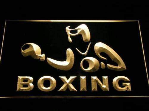 Boxing LED Light Sign - LED Gift Works