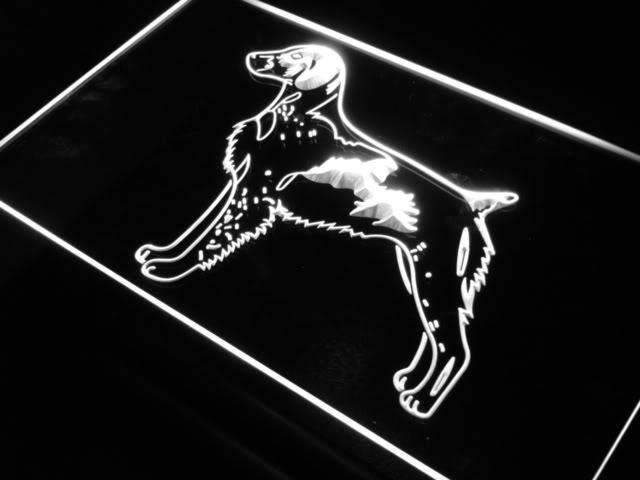 Brittany Spaniel Dog Pet LED Light Sign - Way Up Gifts