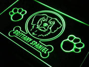 Brittany Spaniel LED Light Sign - LED Gift Works