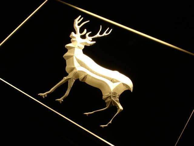 Buck Deer LED Light Sign - LED Gift Works