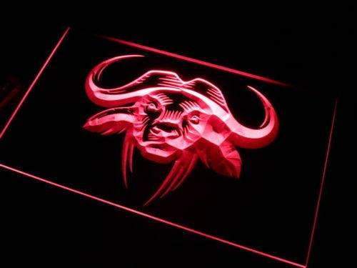 Bull Animal LED Light Sign - LED Gift Works