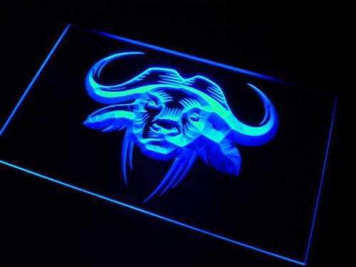 Bull Animal LED Light Sign - Way Up Gifts