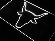 Bull Head LED Light Sign - LED Gift Works