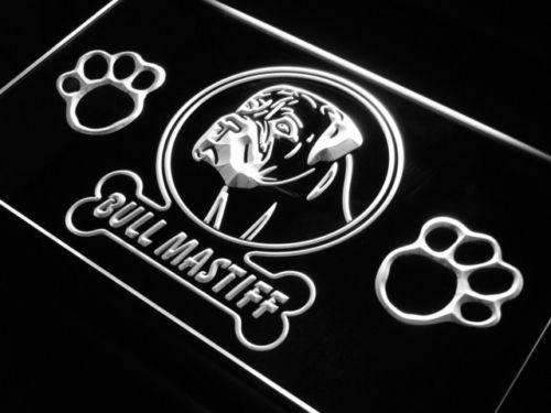Bull Mastiff LED Light Sign - Way Up Gifts