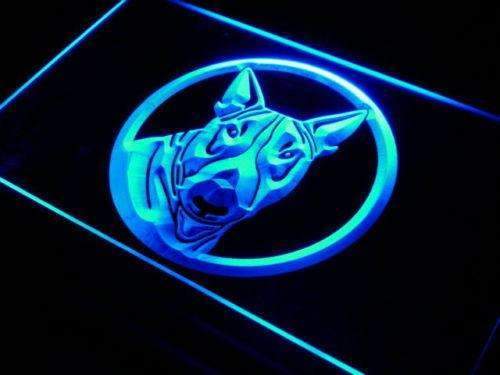 Bull Terrier Dog LED Light Sign - LED Gift Works