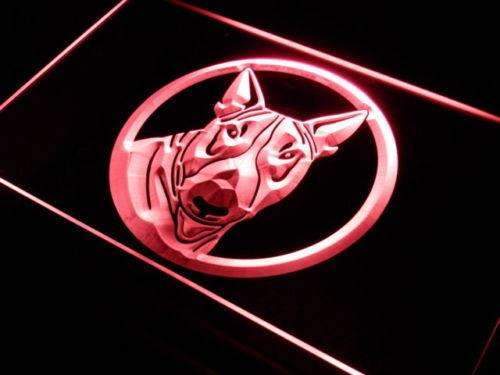 Bull Terrier Dog LED Light Sign - Way Up Gifts