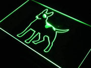 Bull Terrier LED Light Sign - LED Gift Works
