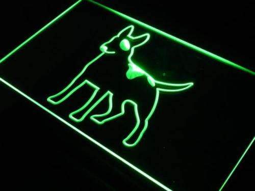 Bull Terrier LED Light Sign - Way Up Gifts
