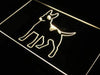 Bull Terrier LED Light Sign - Way Up Gifts