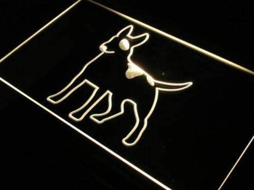 Bull Terrier LED Light Sign - Way Up Gifts