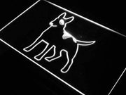 Bull Terrier LED Light Sign - LED Gift Works
