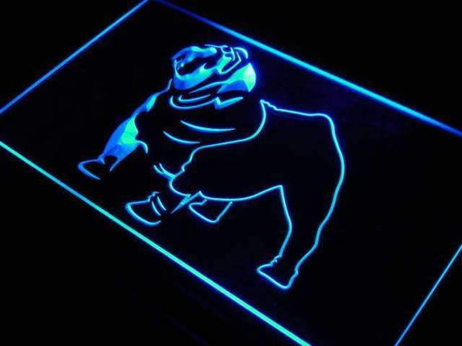 Bulldog LED Light Sign - Way Up Gifts