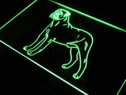 Bullmastiff LED Light Sign - LED Gift Works