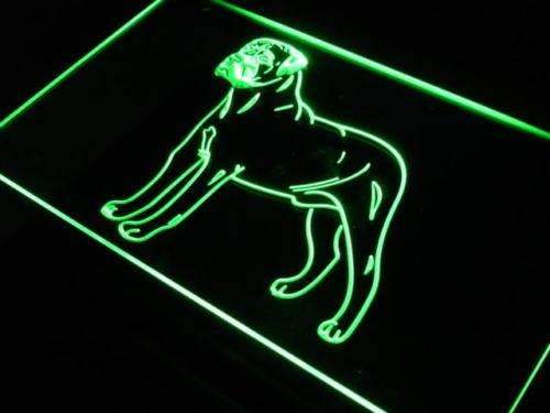 Bullmastiff LED Light Sign - LED Gift Works