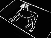 Bullmastiff LED Light Sign - LED Gift Works