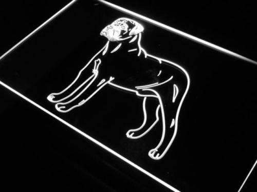 Bullmastiff LED Light Sign - LED Gift Works