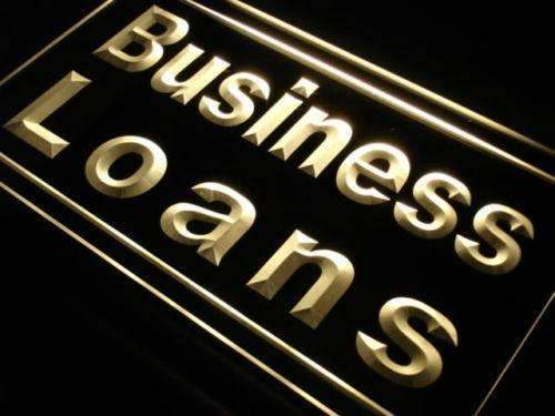 Business Loans LED Light Sign - Way Up Gifts