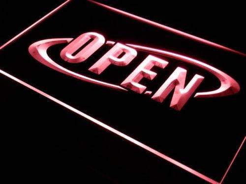 Business Open LED Light Sign - LED Gift Works