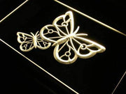 Butterflies Home Decor LED Light Sign - LED Gift Works