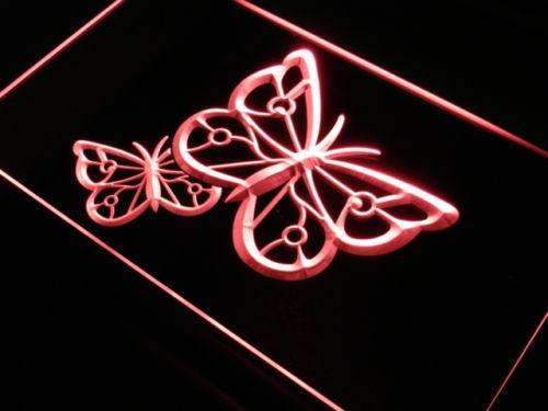 Butterflies Home Decor LED Light Sign - Way Up Gifts