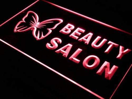 Butterfly Beauty Salon LED Light Sign - Way Up Gifts