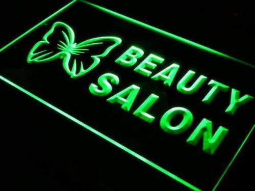 Butterfly Beauty Salon LED Light Sign - Way Up Gifts