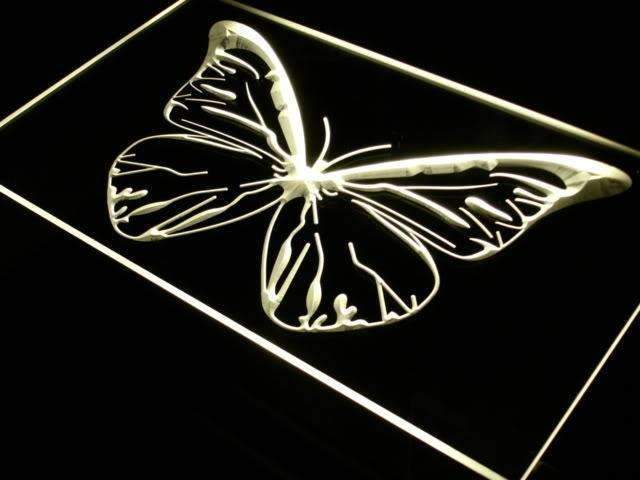 Butterfly Decor LED Light Sign - Way Up Gifts