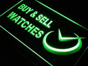 Buy and Sell Watches LED Light Sign - LED Gift Works