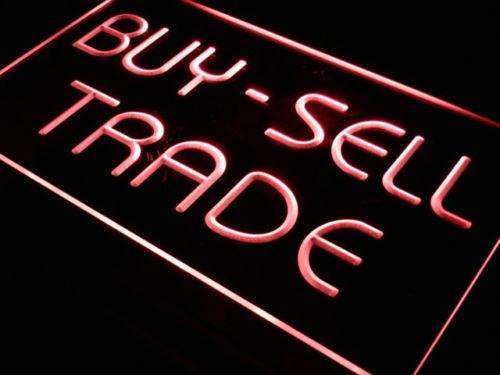 Buy Sell Trade LED Light Sign - LED Gift Works