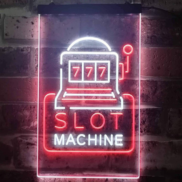 Casino Gambling Slot Machine LED Light Sign - Way Up Gifts