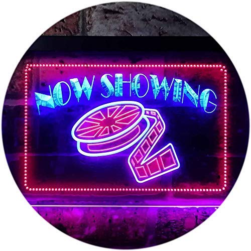 Movie Film Theater Now Showing LED Light Sign - Way Up Gifts